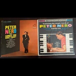 Peter Nero Vinyl Lot of 2 LP VG+ RCA Victor Stereo Easy Listening Jazz Piano
